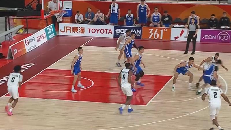 亚运男篮小组赛 约旦男篮 80 - 83 中国台北男篮 全场集锦