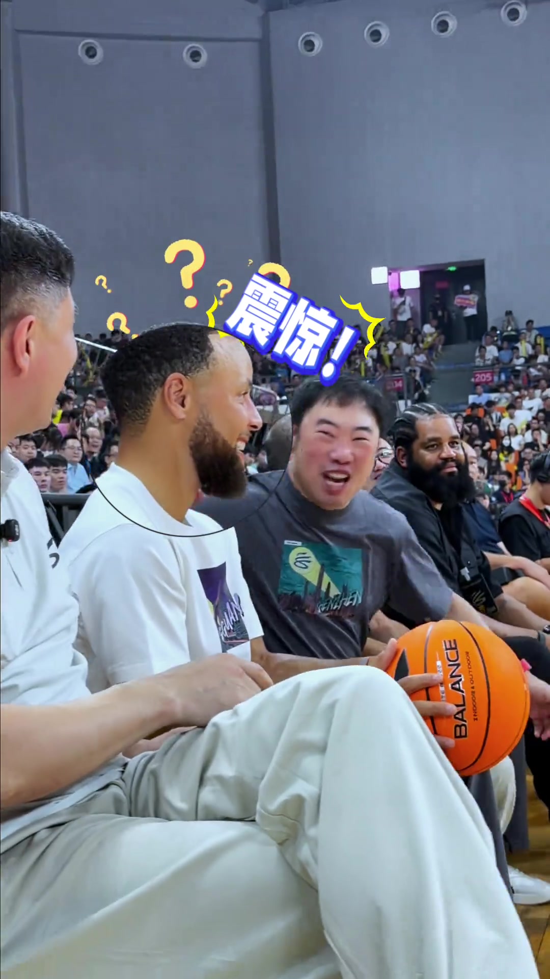 这剧本不错！库里喜提“粤BA”生涯首个进球
