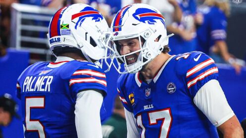 NFL常规赛 雄狮 31 - 41 比尔 全场集锦
