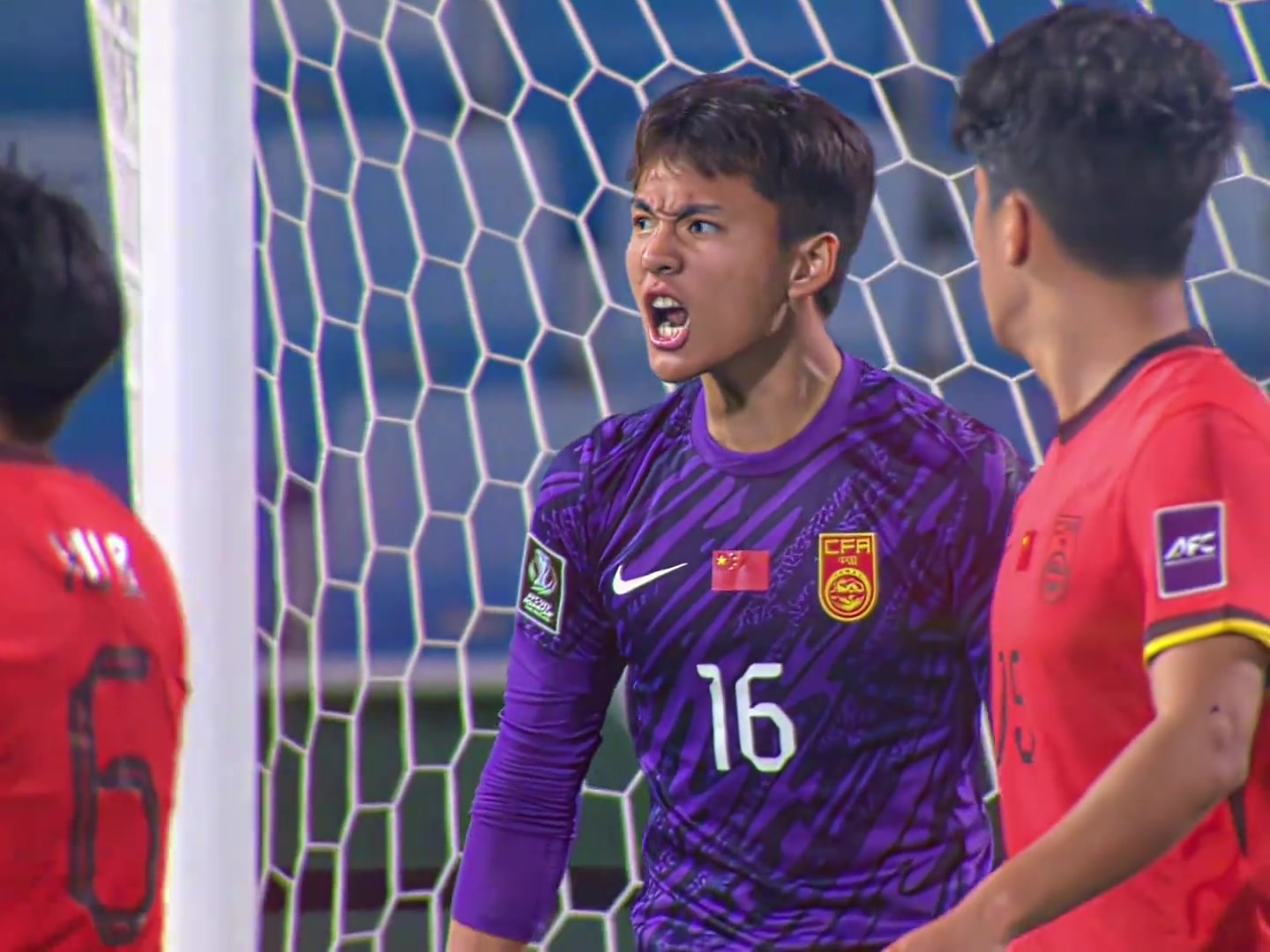 【超清赛事影像】扑点的神⚽！⬅️回⬇️顾李昊在U23亚洲杯上的超神表现