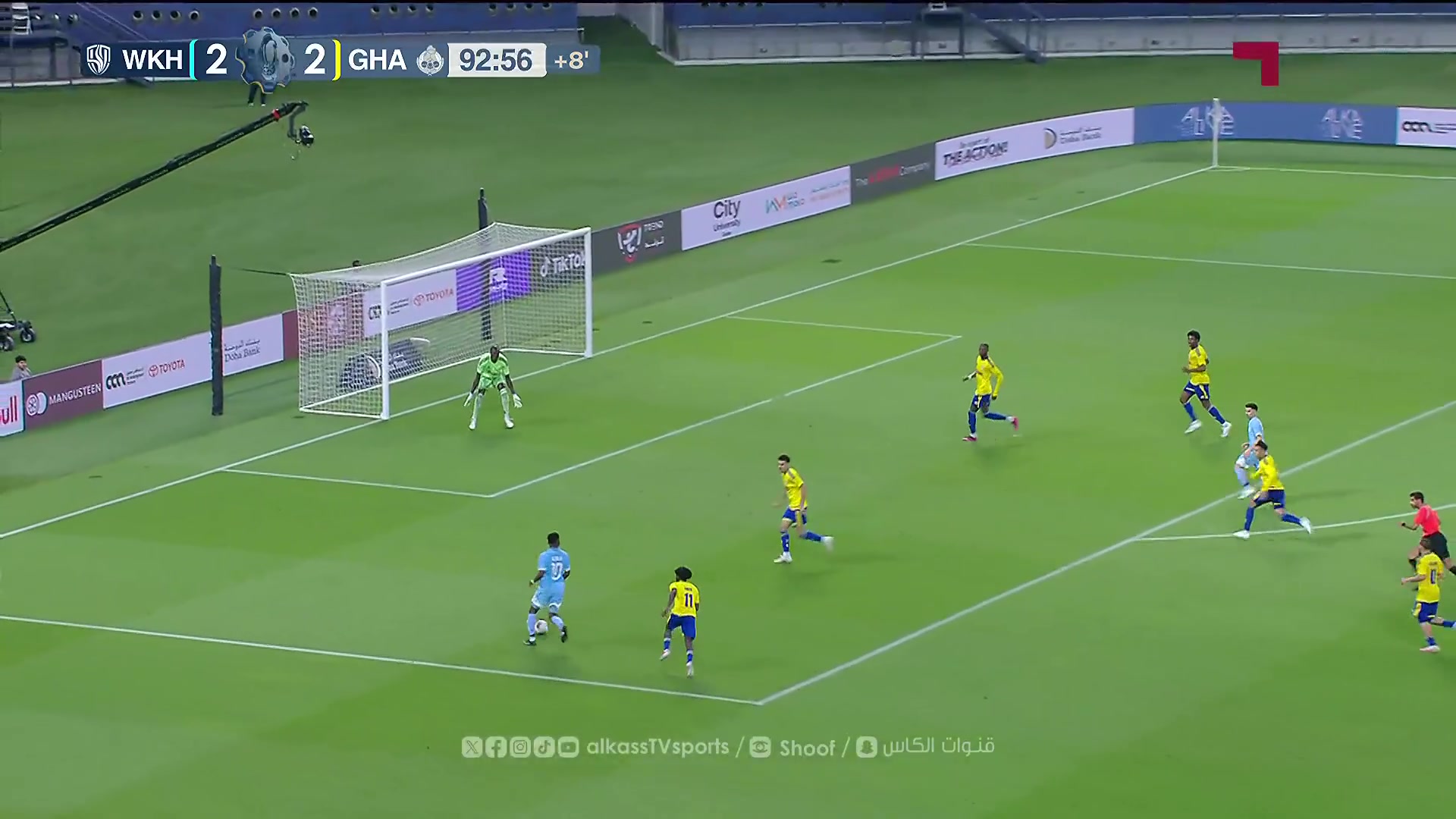 [最新剪辑]马上抓起来⚽！卡塔尔联赛第93分钟绝杀太假了！