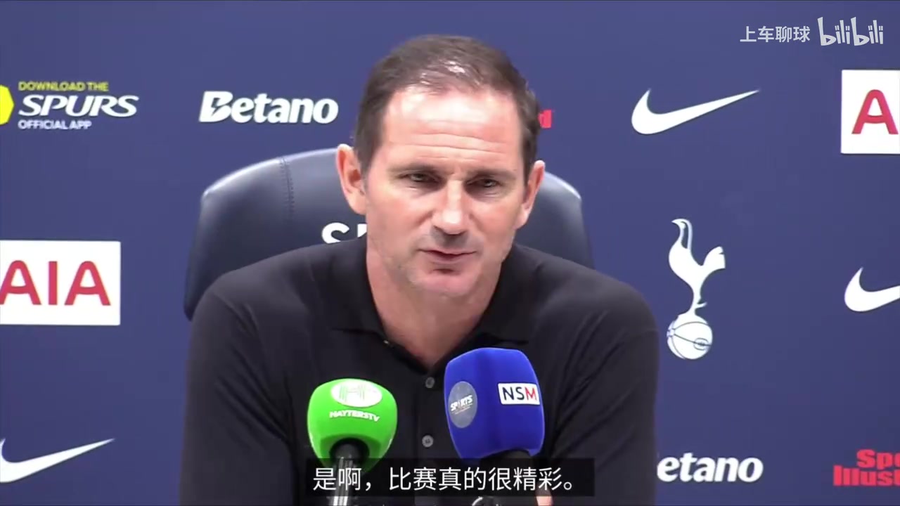 [高光片段集]兰帕德：如果你不知道这是考文垂的话，这场就像是热刺对切尔西！⚾