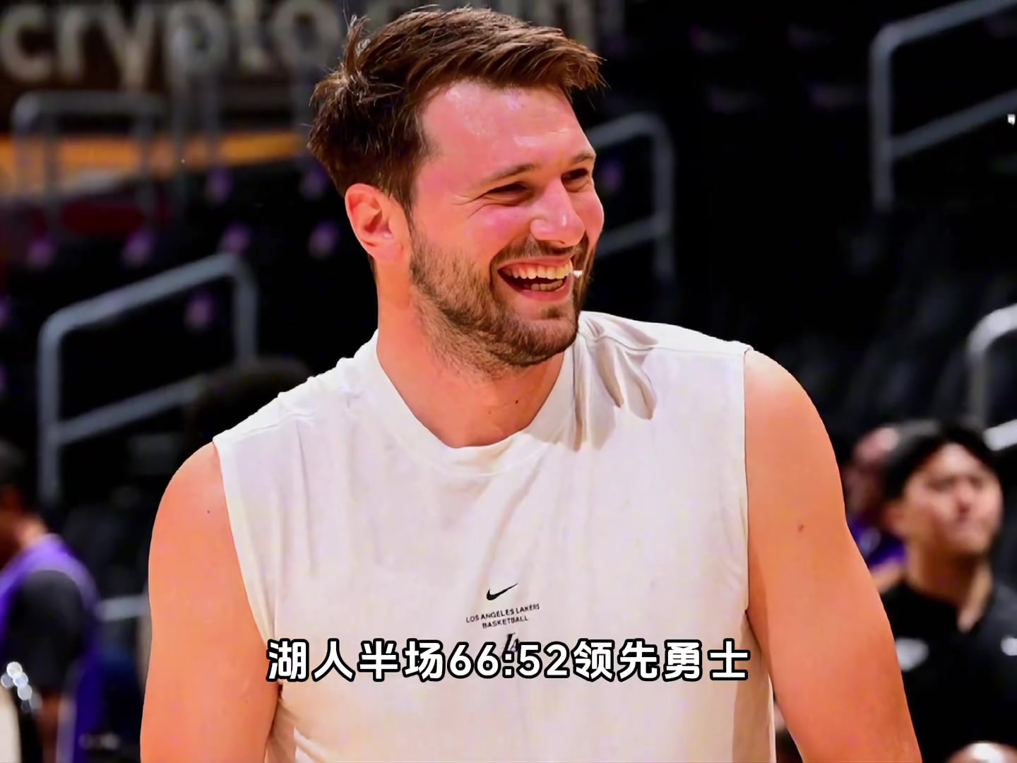 【进球剪辑】湖人对阵勇士，东契奇给新秀伦德博格上课!