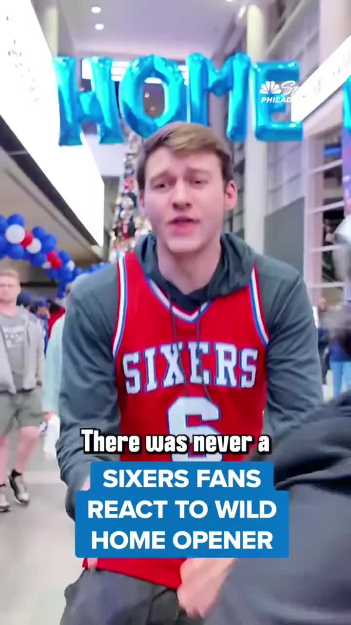 当76人29分大逆转骑士后球迷的真实反应！！！