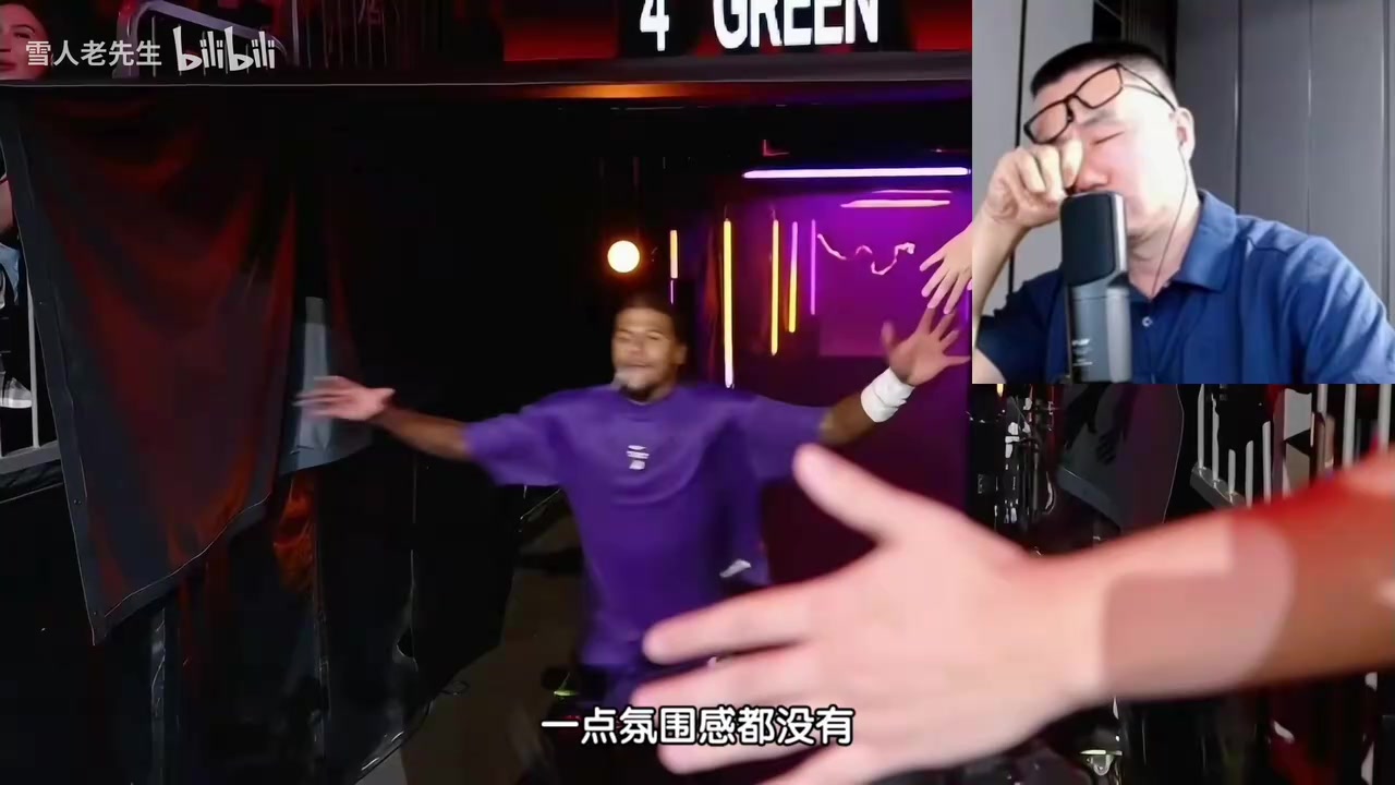 库里缺阵！徐静雨当场犯困！顶着睡意哼斗NBA