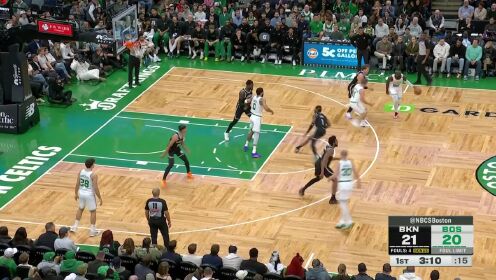 绿军加时胜篮网 塔图姆绝杀砍40+8 乔治20+7 小波特27+12