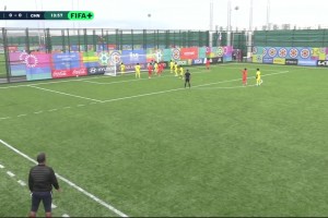 10月29日 U15世界杯第二级别 马来西亚U15vs中国U15男足 进球