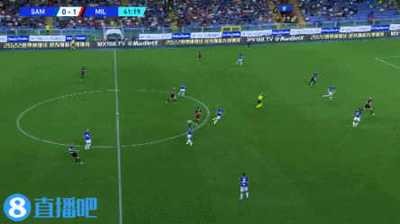 半场-梅西亚斯破门CDK进球被吹 AC米兰1-0领先桑普