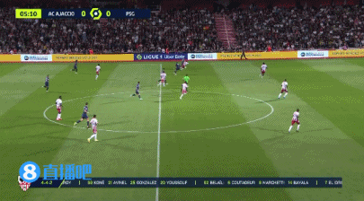 法甲-梅西2传1射姆巴佩2射1传 巴黎3-0客胜阿雅克肖