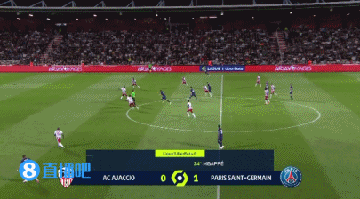 法甲-梅西2传1射姆巴佩2射1传 巴黎3-0客胜阿雅克肖