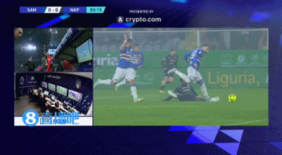 意甲-埃尔马斯点射奥斯梅恩破门+造红 那不勒斯2-0桑普