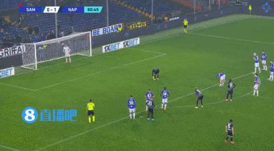意甲-埃尔马斯点射奥斯梅恩破门+造红 那不勒斯2-0桑普