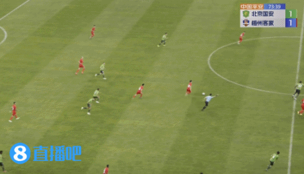 中超-叶楚贵爆射破门张稀哲点射扳平 国安1-1梅州无缘新工体首胜