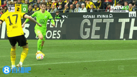 德甲-阿德耶米2射1传阿莱传射贝林厄姆双响 多特6-0狼堡距榜首1分